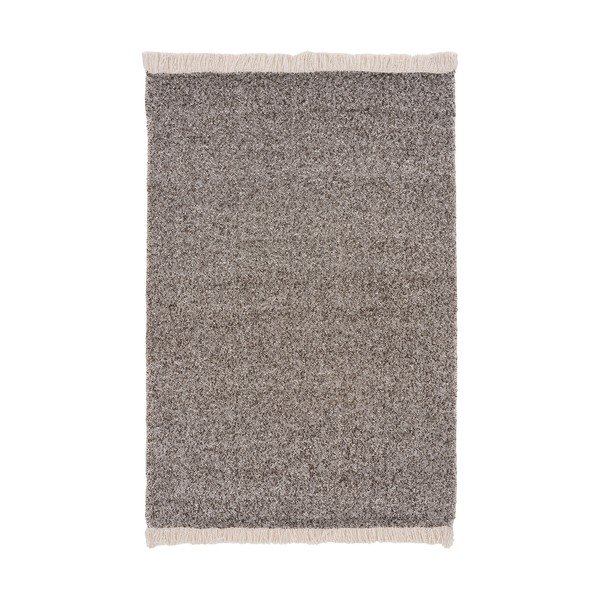 Кафяво/бежово одеяло 130x180 cm Sira – House Nordic-image-3