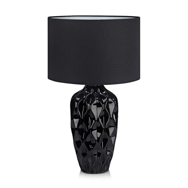 Черна настолна лампа Ben, ø 26 cm - Markslöjd