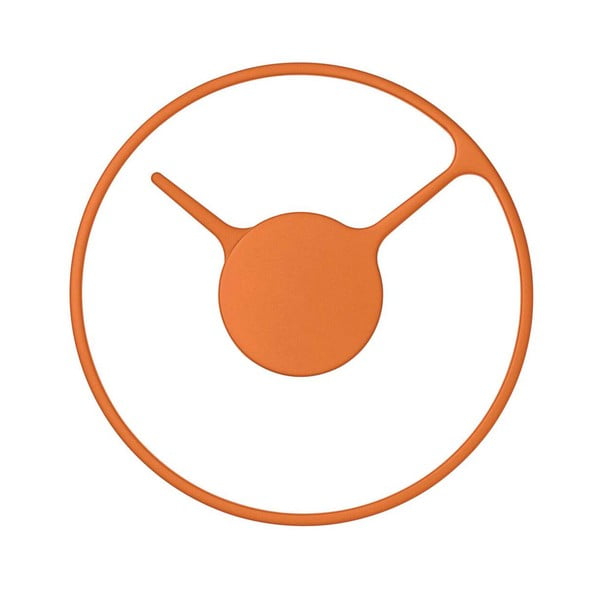 Oranžové hodiny Stelton Ø 22 cm