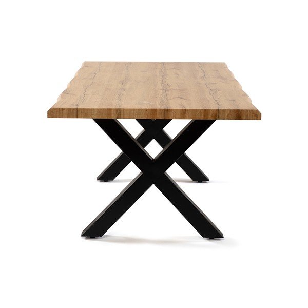 Трапезна маса от декор от дъб  90x160 cm Kora – Bonami Essentials-image-3