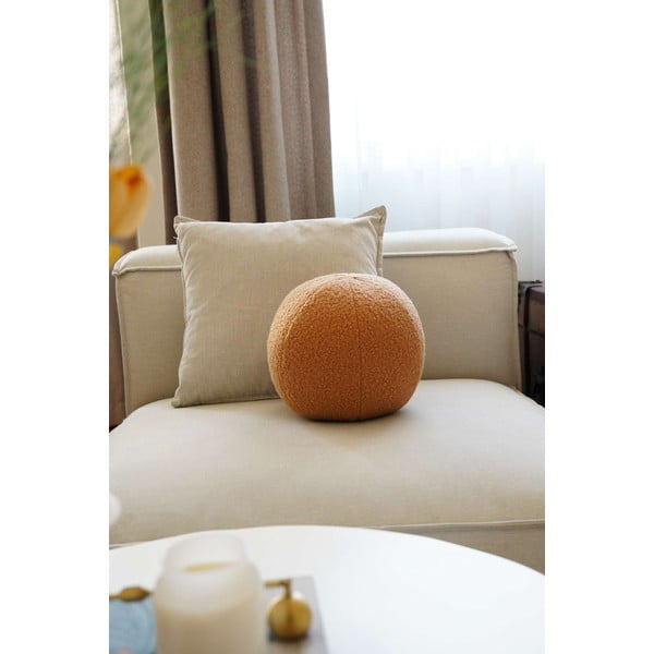 Декоративна възглавница от букле ø 20 cm Top – Mioli Decor-image-4