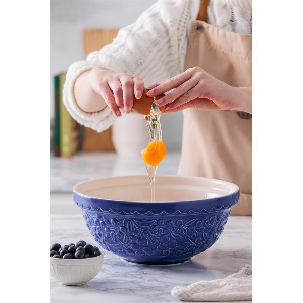 Синя глинена купа ø 26 cm Fruits Blueberry – Mason Cash-image-3