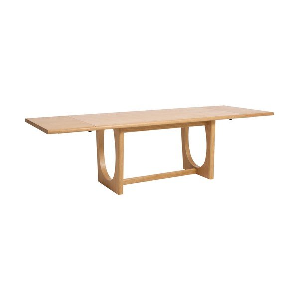 Сгъваема трапезна маса от декор от дъб  95x180 cm Flow – Unique Furniture-image-3