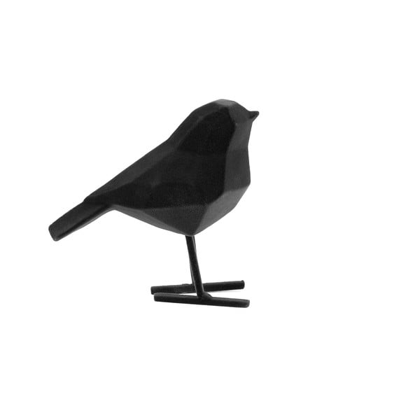 Черна декоративна статуетка Птица, височина 13,5 см - PT LIVING