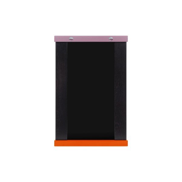 Стенно огледало с рафт масивно дърво 50x75 cm Lun – noo.ma-image-4