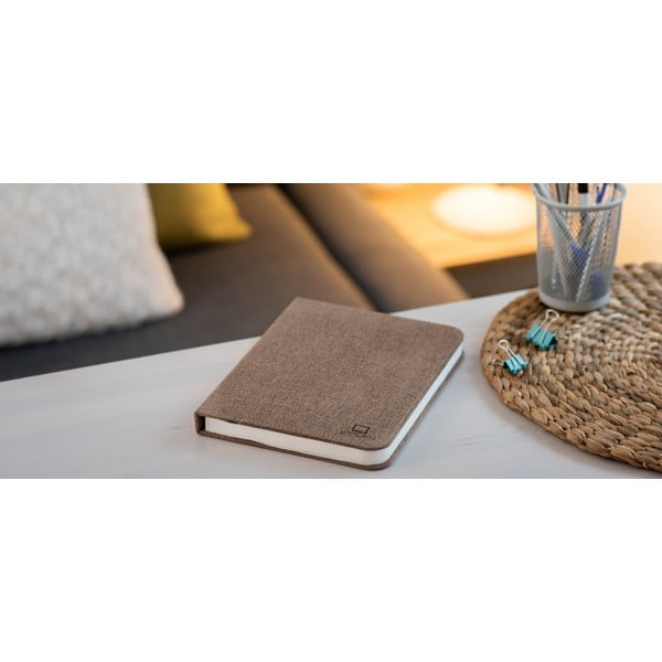 LED настолна лампа с текстилен абажур (височина 2,5 cm) – Gingko-image-1