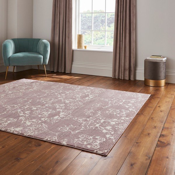Килим лилаво-розов 200x285 cm Imperial Wine – Think Rugs-image-2