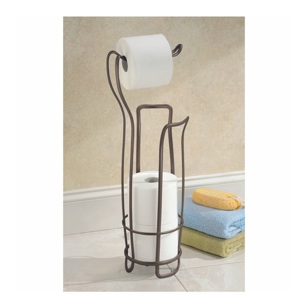 Държач за тоалетна хартия от бронзова стомана с табла iDesign, 62,5 cm Axis - iDesign-image-1