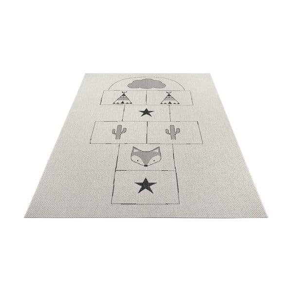 Кремав детски килим Игри, 160 x 230 cm - Ragami-image-2