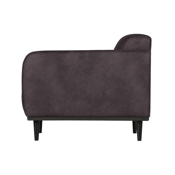 Сив фотьойл от изкуствена кожа Statement - BePureHome-image-3