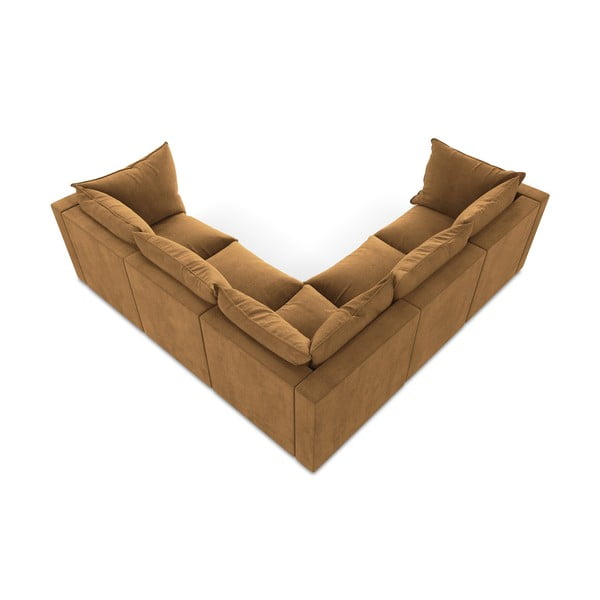 Теракотен ъглов диван Manao – Makamii-image-3
