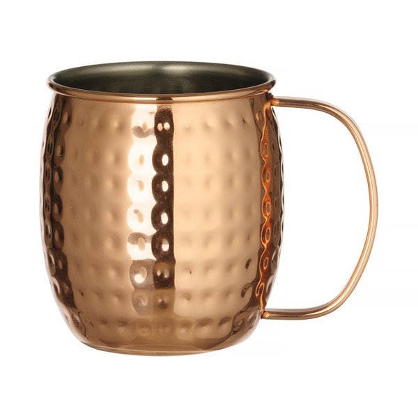 Чаша за moscow mule от неръждаема стомана в меден цвят 500 ml – Hendi