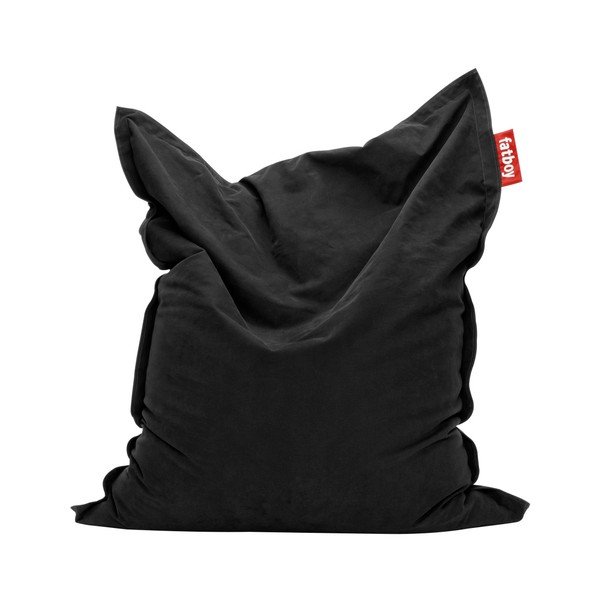 Fatboy sedací vak Stonewashed, černý-image-2