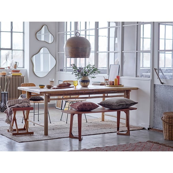 Бамбукова градинска маса за хранене 98x200 cm Sole - Bloomingville-image-4