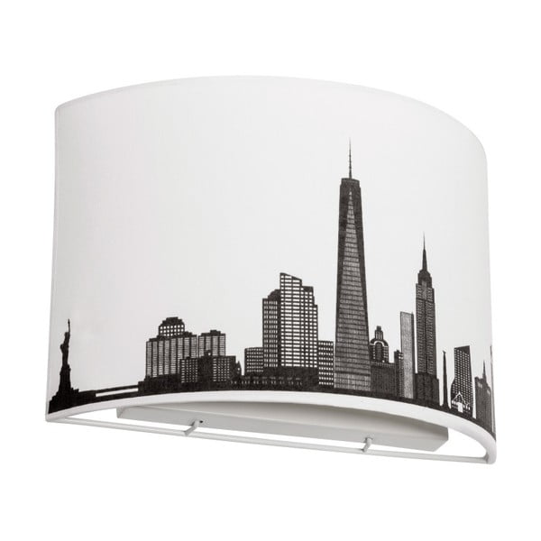 Черно-бяла стенна лампа Skyline - SULION
