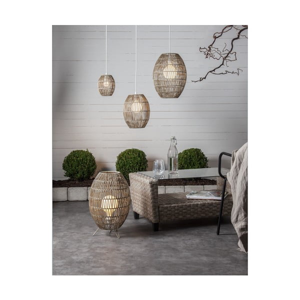 Бял кабел с накрайник за крушка, дължина 2,5 м Ute - Star Trading-image-1