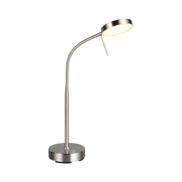 LED настолна лампа сребърна (височина 45 cm) Moreno – Reality-image-1