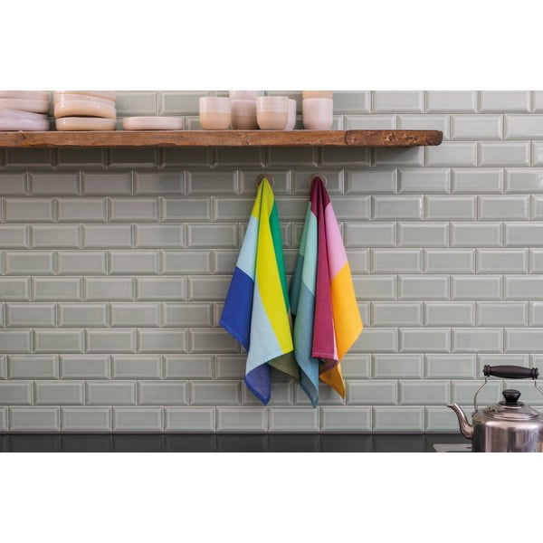 Комплект от 2 памучни кухненски кърпи , 50 x 70 cm No. 22 - Remember-image-3