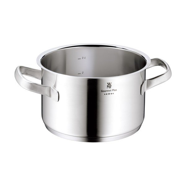Съд от неръждаема стомана с капак Cromargan® , ⌀ 20 cm Gourmet Plus - WMF-image-3