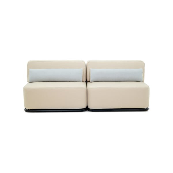 Бежов градински модулен диван 204 cm Straw - Sit Sit-image-2