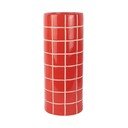Червена керамична ваза (височина 40 cm) Retro Tiles – PT LIVING