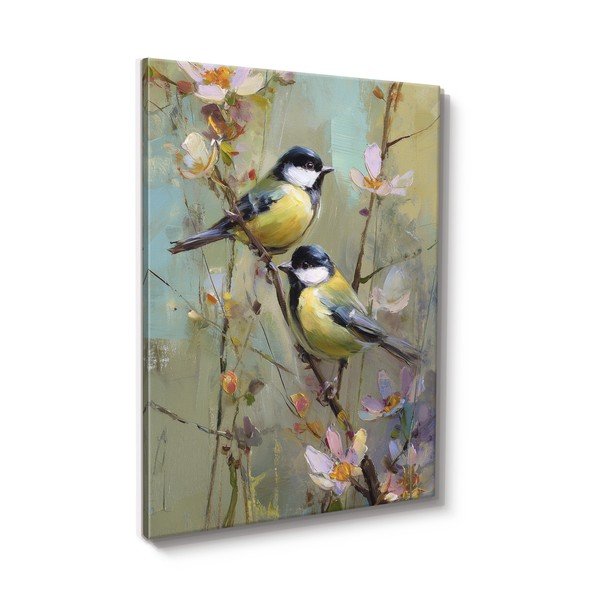 Печатна картина с включена рамка 60x80 cm Parus Pair – Styler-image-4