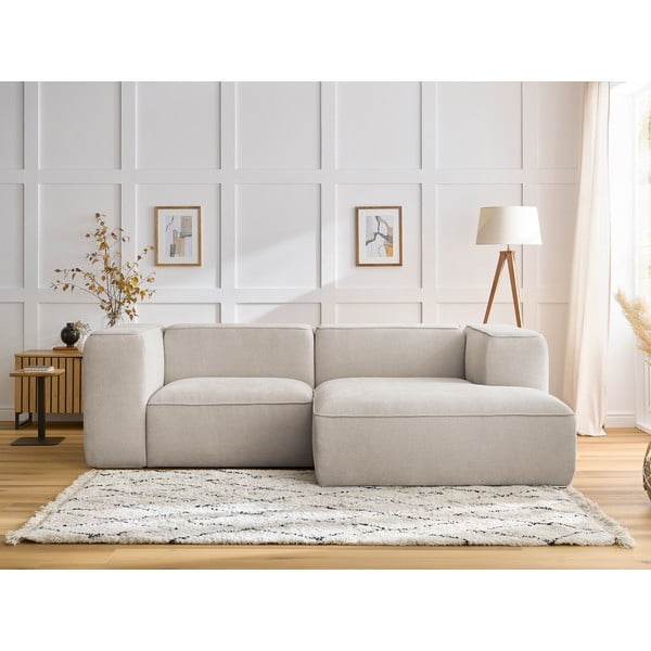 Бежов ъглов диван Zephyr – Bobochic Paris-image-1
