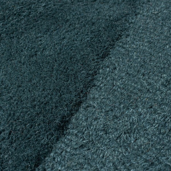 Тюркоазен ръчно изработен вълнен кръгъл килим ø 160 cm Shard Teal – Flair Rugs-image-3