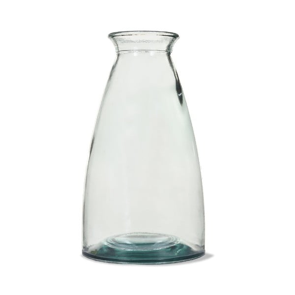 Ваза от рециклирано стъкло Wells Голяма, височина 30 cm - Garden Trading