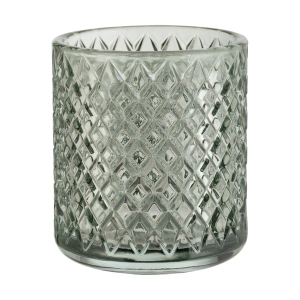 Светлозелена стъклена чаша за четка за зъби Atessa - Wenko