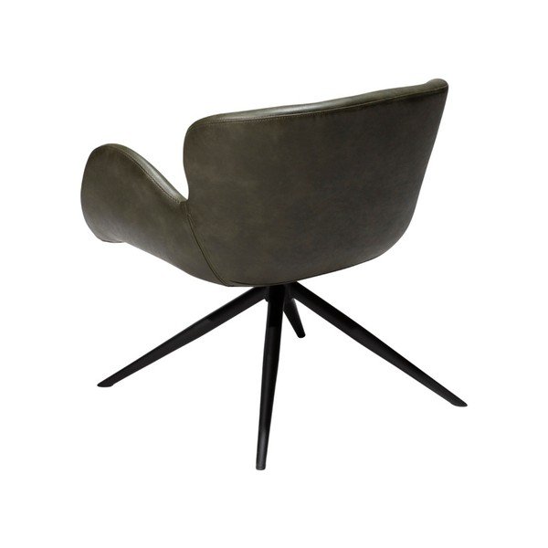Тъмнозелен фотьойл от екокожа DAN-FORM Дания Gaia Lounge - DAN-FORM Denmark-image-1