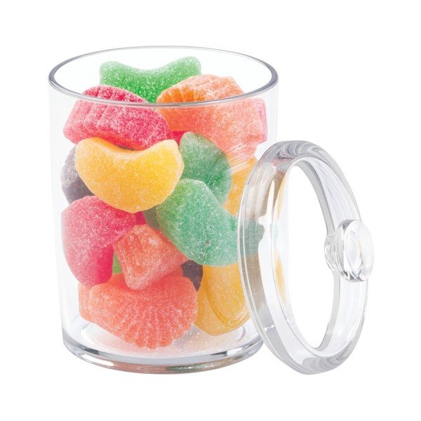 Прозрачен буркан за съхранение Канистер, ⌀ 7,4 cm - iDesign-image-1