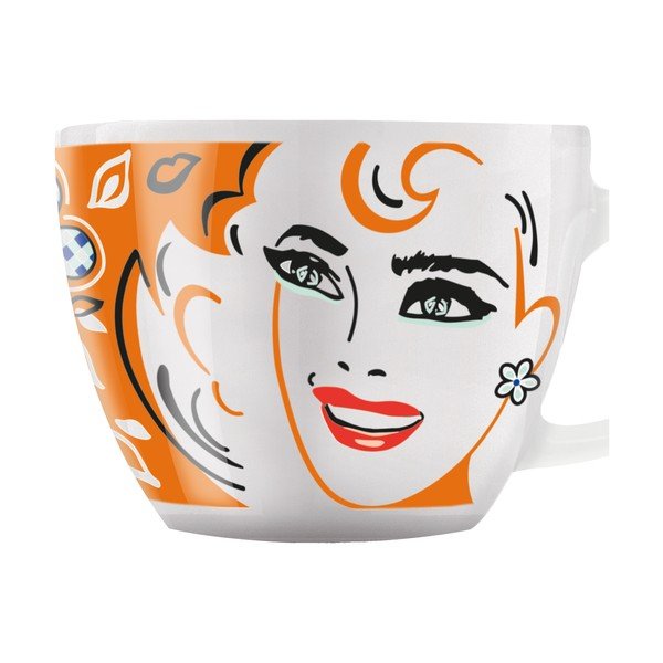 Set porcelánového šálku a podšálku na espresso Ritzenhoff Michal Shalev, 8 cl-image-1
