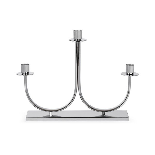 Метален свещник Elana – Zilverstad-image-4