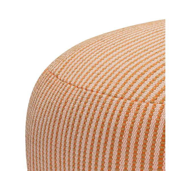 Оранжева табуретка Mochi – Hübsch-image-3