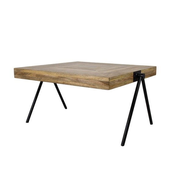 Odkládací stolek s deskou z mangového dřeva HSM collection Seon, délka 60 cm