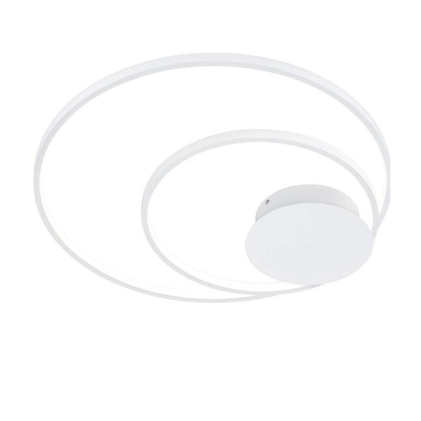 Бяло кръгло LED осветително тяло за таван Sedona - Trio