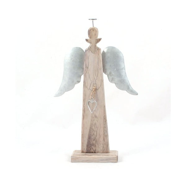 Дървен ангел, височина 24 cm - Dakls