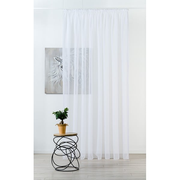 Бяла завеса 300x260 cm Voile - Mendola Fabrics