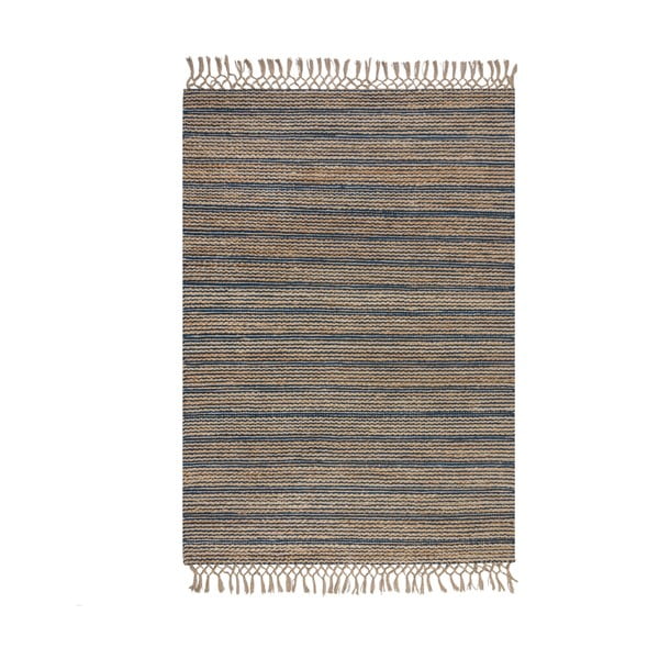 Син килим от юта , 160 x 230 cm Equinox - Flair Rugs
