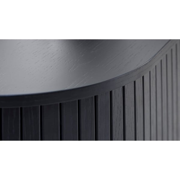 Черна масичка за кафе 60x120 cm Nola - Unique Furniture-image-3