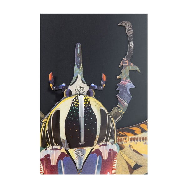 Картина в рамка "Бръмбар", 60 x 60 cm Art Beetle - Kare Design-image-2