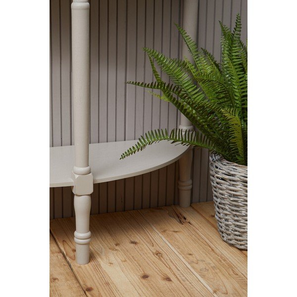 Бежова конзолна маса от масивен бор 30x80 cm Heritage – Premier Housewares-image-2