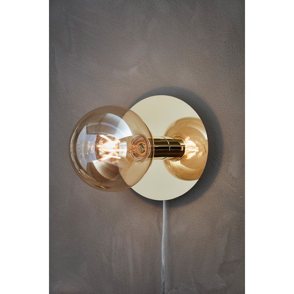 Стенна лампа в бронзов цвят Disc – Markslöjd-image-1