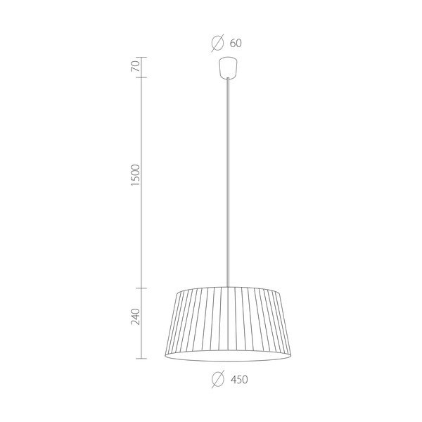 Světlo Kami L, bílá/červený kabel-image-2