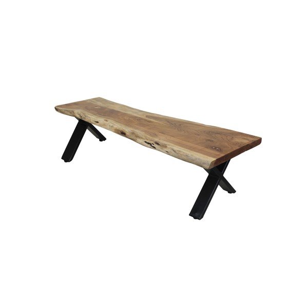 Пейка от необработено акациево дърво HSM collection Soho, 160 cm - HSM collection-image-1