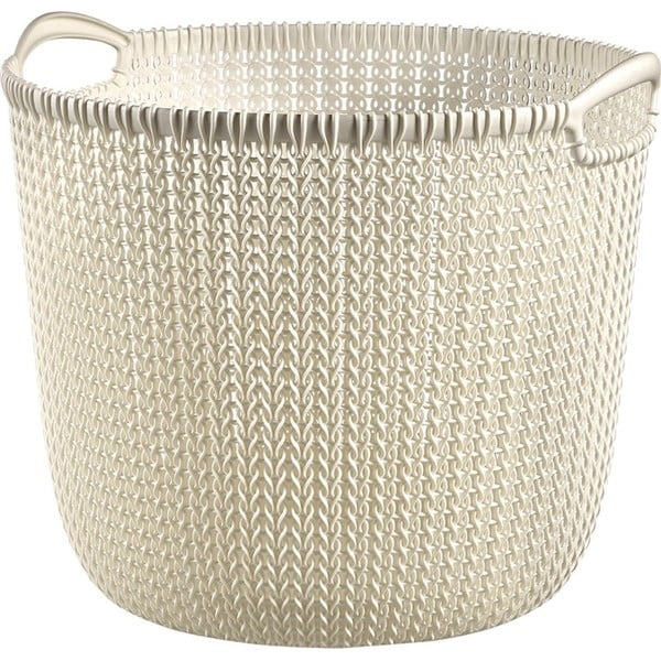 Кръгла кошница за съхранение на крем Knit - Curver