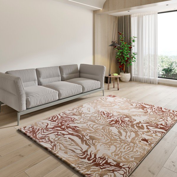 Бежов/теракотен килим 160x230 cm Astra – Universal-image-1