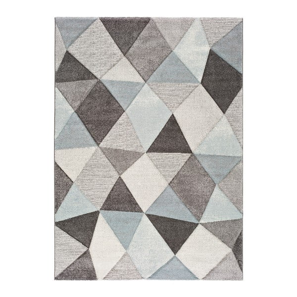 Сив и син килим за открито Naia Blue, 160 x 230 cm - Universal