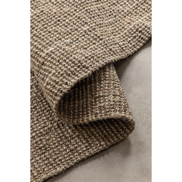 Кафяво-сив ютен килим 190x280 cm Bouclé – Hanse Home-image-3